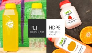 پلاستیک PET پلاستیک HDPE