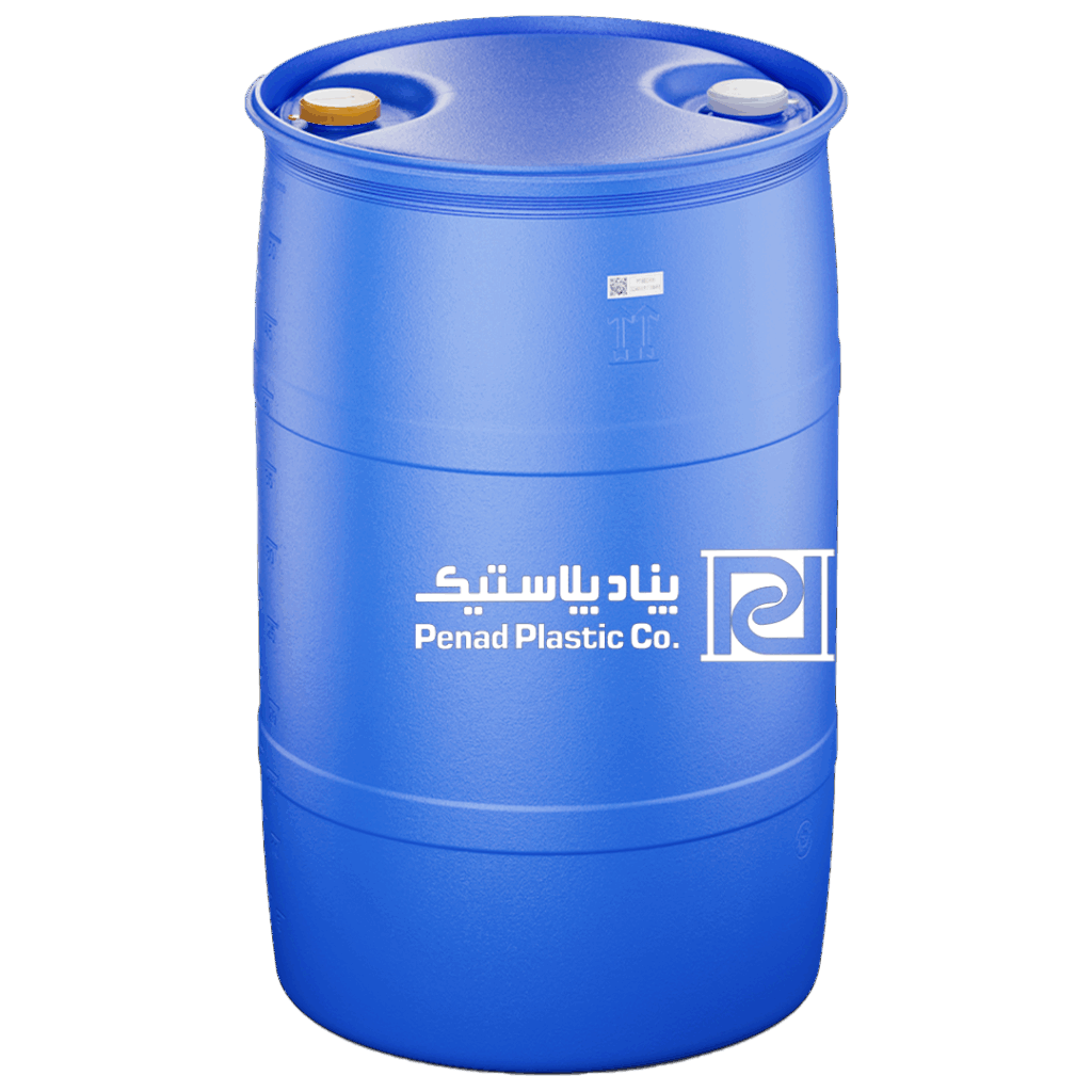 بشکه دهانه بسته پلاستیکی 220 لیتری