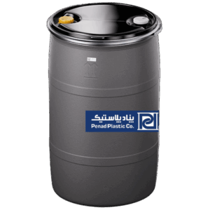 بشکه گرید فلزی دهانه باز پنادپلاستیک