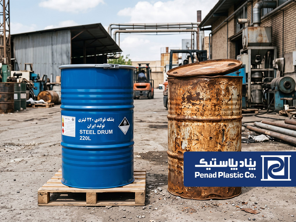 چگونه از زنگ زدن بشکه فلزی جلوگیری کنیم؟
